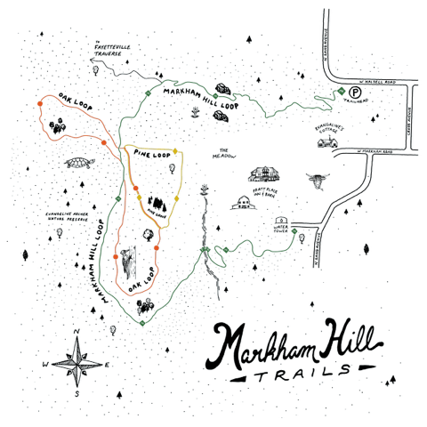 MH Trail Map with Traverse